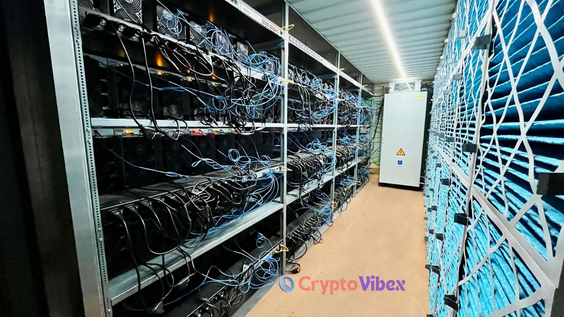 Energy Efficiency Bitcoin Mining Containers