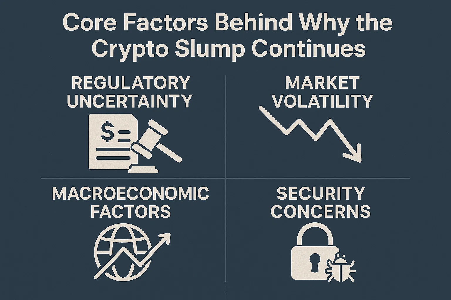 Core Factors Behind Why the Crypto Slump Continues