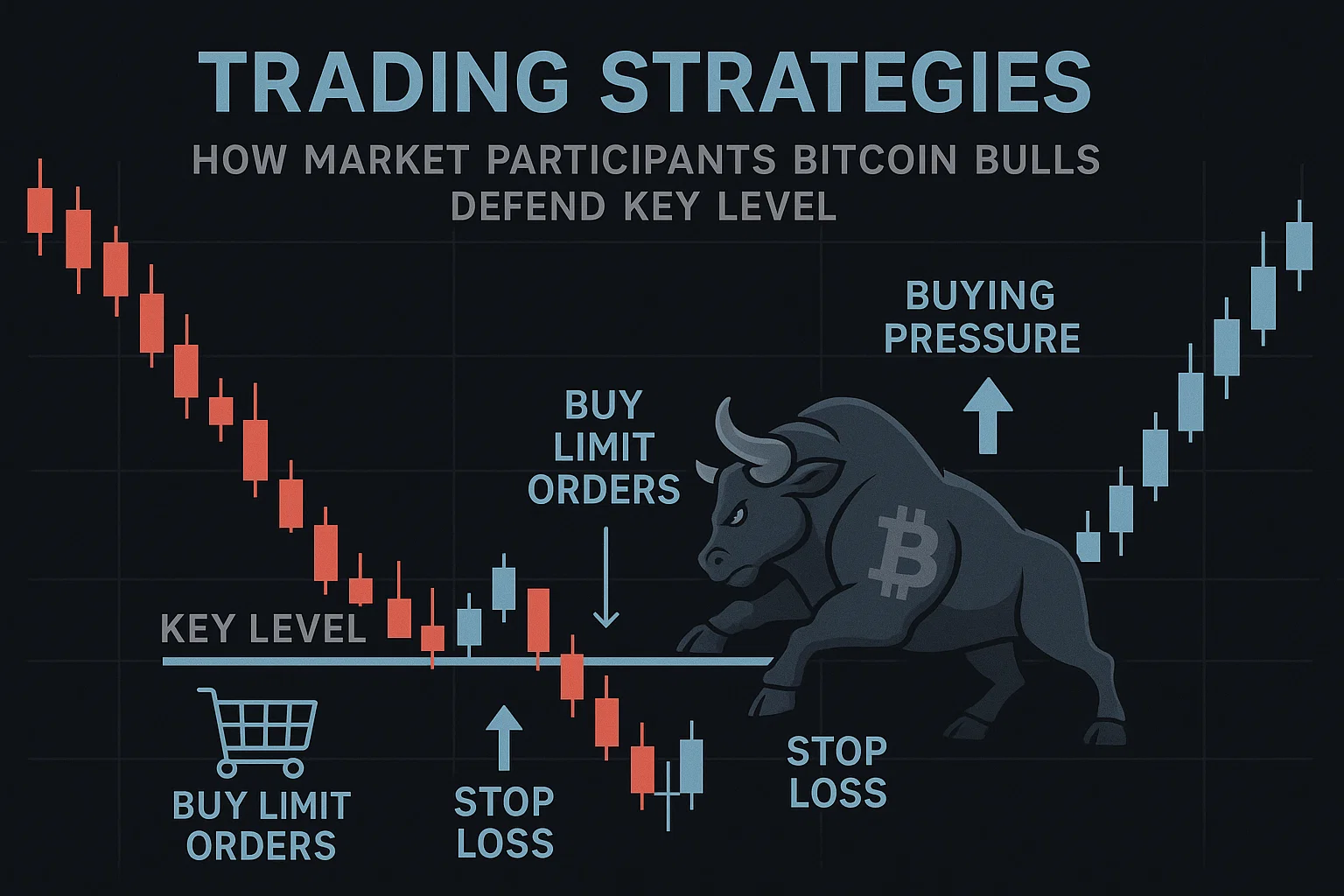 Trading Strategies: How Market Participants Bitcoin Bulls Defend Key Level