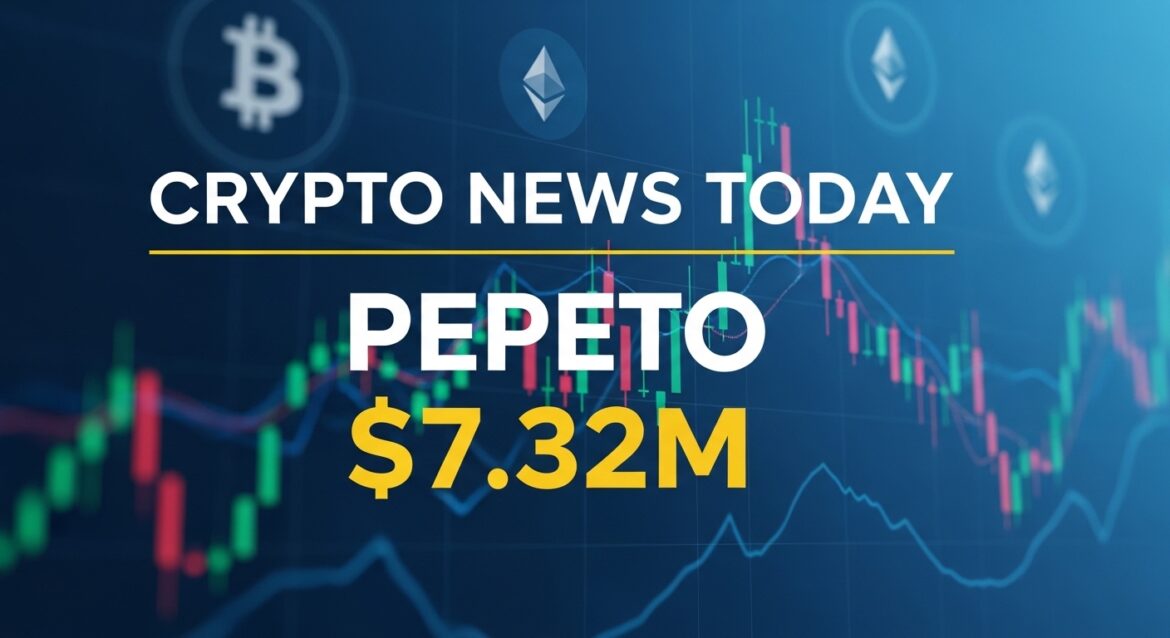 Crypto News Today Pepeto $7.32M