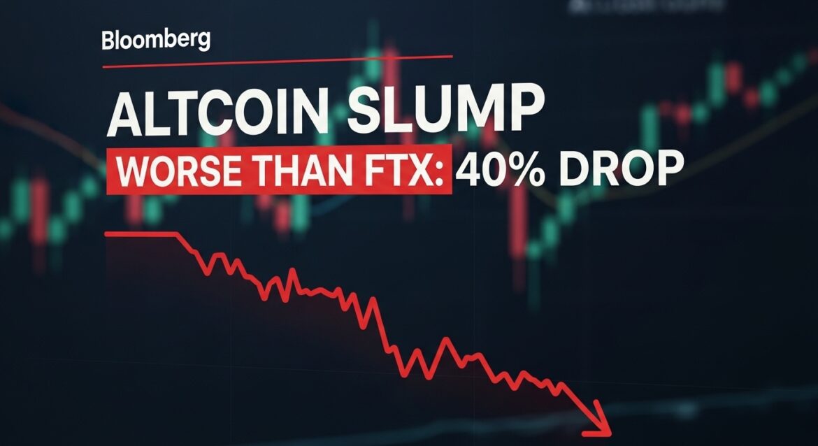 Altcoin Slump Worse Than FTX 40%