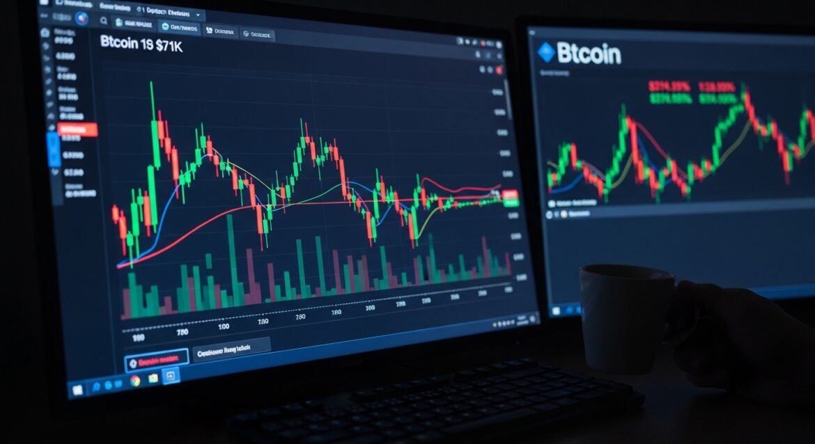 Bitcoin Pulls Back to $71K