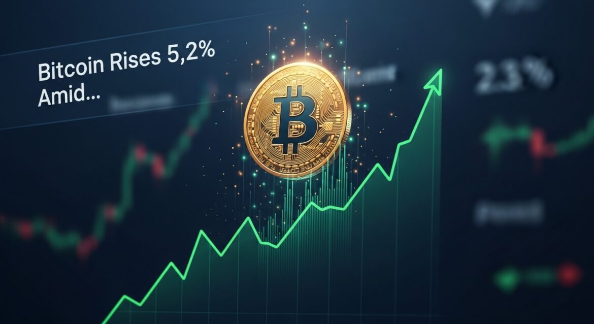 Bitcoin Rises 5.2% Amid