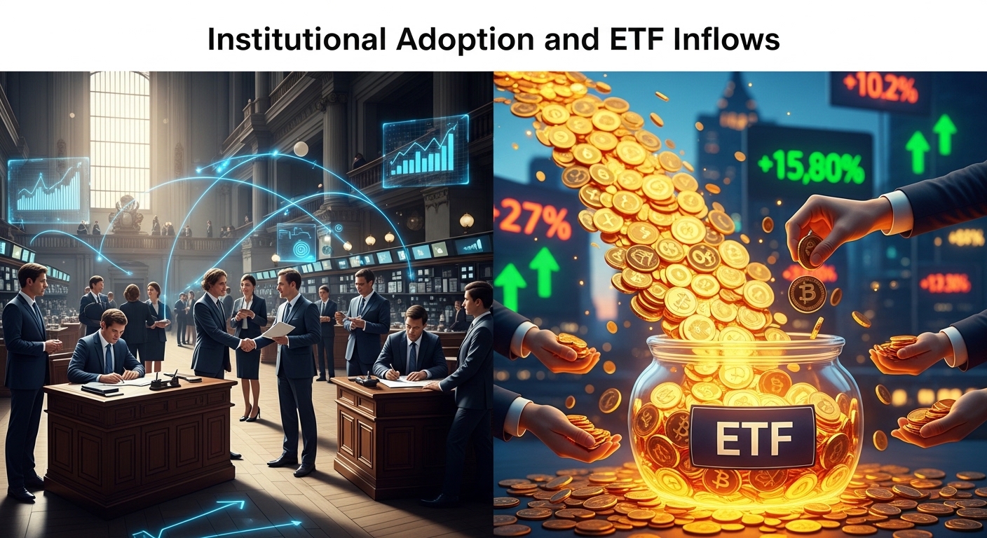 Institutional Adoption and ETF Inflows